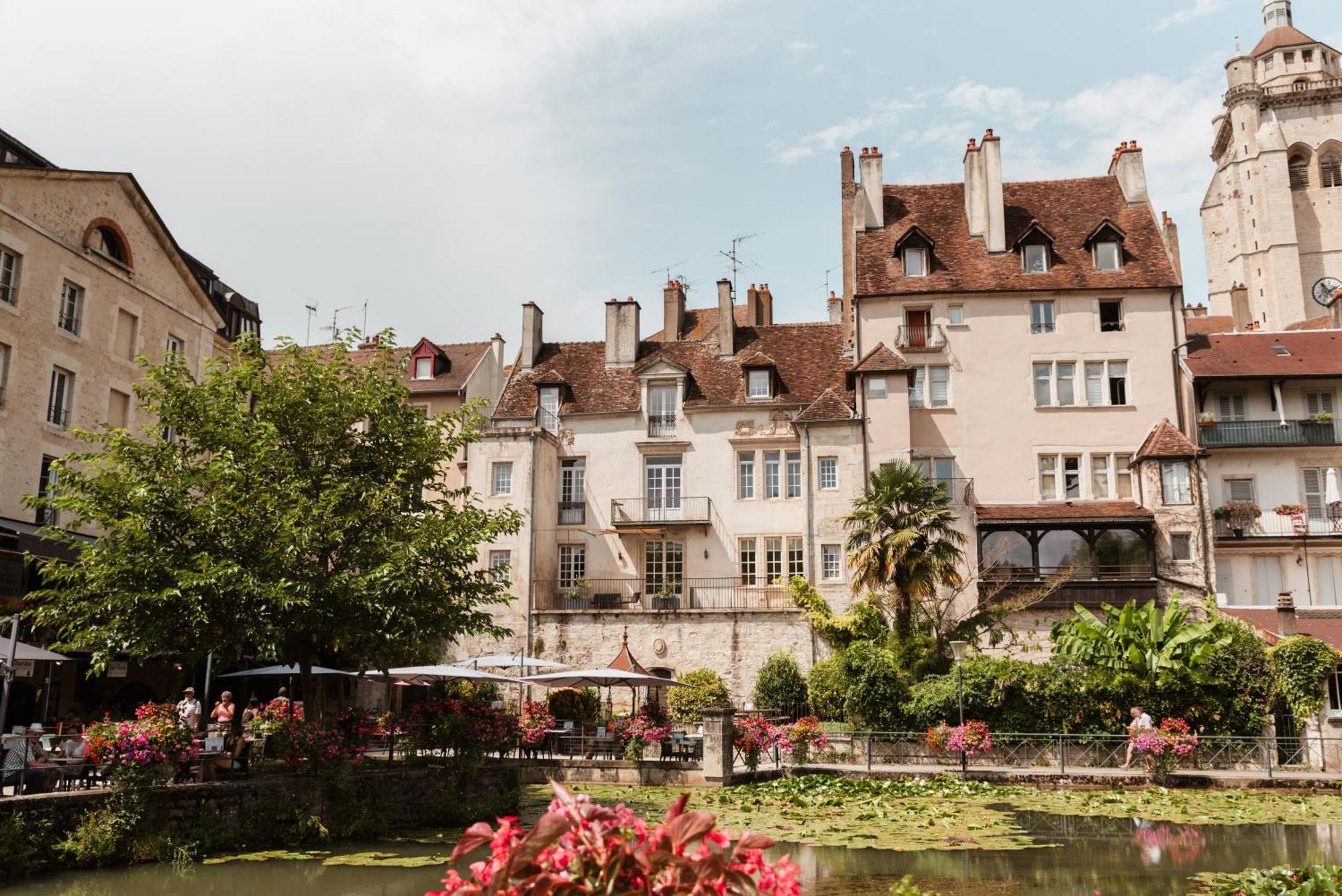 Terrasse Vue Imprenable Canal Appartement Dole